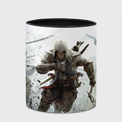 Кружка 3D ASSASSINS CREED, цвет: 3D-белый + черный — фото 2