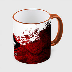 Кружка 3D Assasin's creed, цвет: 3D-оранжевый кант