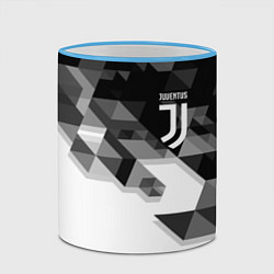 Кружка 3D JUVENTUS, цвет: 3D-небесно-голубой кант — фото 2