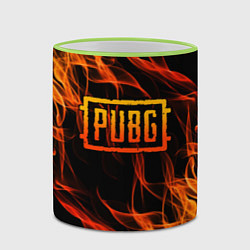 Кружка 3D PUBG, цвет: 3D-светло-зеленый кант — фото 2