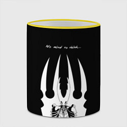 Кружка 3D Hollow Knight, цвет: 3D-желтый кант — фото 2