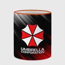 Кружка 3D UMBRELLA CORP, цвет: 3D-оранжевый кант — фото 2