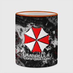 Кружка 3D UMBRELLA CORP, цвет: 3D-оранжевый кант — фото 2