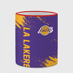 Кружка 3D LA LAKERS, цвет: 3D-красный кант — фото 2