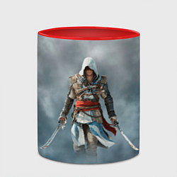 Кружка 3D ASSASSIN'S CREED, цвет: 3D-белый + красный — фото 2