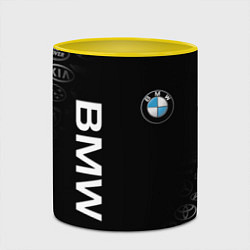 Кружка 3D BMW, цвет: 3D-белый + желтый — фото 2