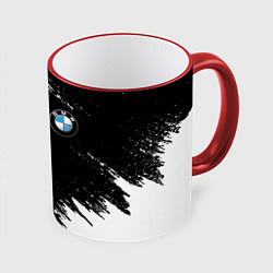 Кружка 3D BMW, цвет: 3D-красный кант