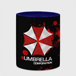 Кружка 3D UMBRELLA CORP, цвет: 3D-белый + синий — фото 2