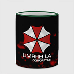 Кружка 3D UMBRELLA CORP, цвет: 3D-зеленый кант — фото 2