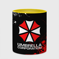 Кружка 3D UMBRELLA CORPORATION, цвет: 3D-белый + желтый — фото 2