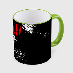 Кружка 3D THE WITCHER, цвет: 3D-светло-зеленый кант