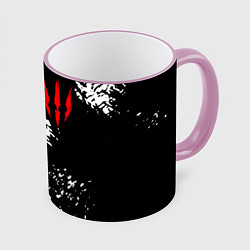 Кружка 3D THE WITCHER, цвет: 3D-розовый кант