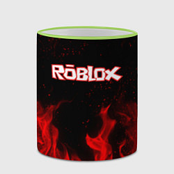 Кружка 3D ROBLOX, цвет: 3D-светло-зеленый кант — фото 2