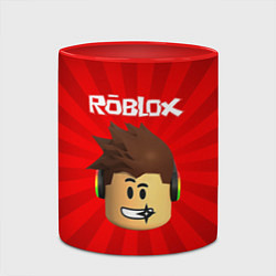 Кружка 3D ROBLOX, цвет: 3D-белый + красный — фото 2