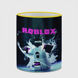Кружка 3D ROBLOX, цвет: 3D-желтый кант — фото 2