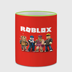 Кружка 3D ROBLOX, цвет: 3D-светло-зеленый кант — фото 2