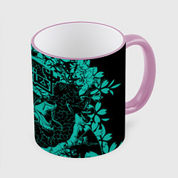 Кружка 3D Judas Priest, цвет: 3D-розовый кант