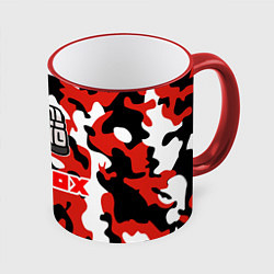 Кружка 3D ROBLOX, цвет: 3D-красный кант