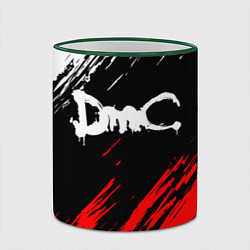 Кружка 3D DEVIL MAY CRY DMC, цвет: 3D-зеленый кант — фото 2