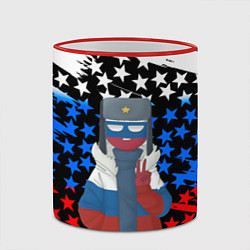 Кружка 3D CountryHumans, цвет: 3D-красный кант — фото 2