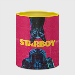 Кружка 3D STARBOY, цвет: 3D-белый + желтый — фото 2