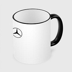 Кружка 3D MERCEDES AMG, цвет: 3D-черный кант
