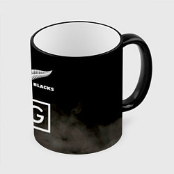 Кружка 3D ALL BLACKS, цвет: 3D-черный кант