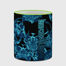 Кружка 3D Iron Maiden, цвет: 3D-светло-зеленый кант — фото 2