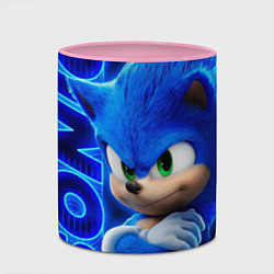 Кружка 3D SONIC, цвет: 3D-белый + розовый — фото 2