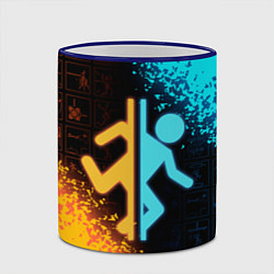Кружка 3D PORTAL, цвет: 3D-синий кант — фото 2