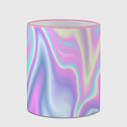 Кружка 3D Vaporwave, цвет: 3D-розовый кант — фото 2