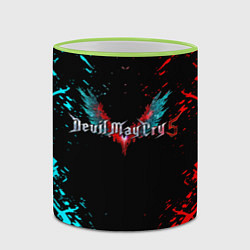 Кружка 3D DEVIL MAY CRY, цвет: 3D-светло-зеленый кант — фото 2