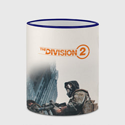 Кружка 3D The Division 2 Military, цвет: 3D-синий кант — фото 2