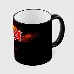 Кружка 3D Ария, цвет: 3D-черный кант