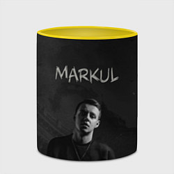 Кружка 3D MARKUL, цвет: 3D-белый + желтый — фото 2