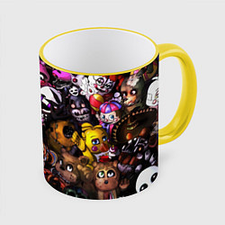 Кружка цветная Five Nights At Freddy's