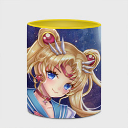 Кружка 3D SAILOR MOON, цвет: 3D-белый + желтый — фото 2