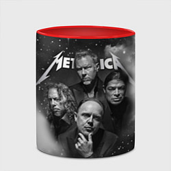 Кружка 3D Metallica, цвет: 3D-белый + красный — фото 2