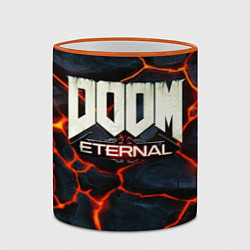 Кружка 3D DOOM: ETERNAL, цвет: 3D-оранжевый кант — фото 2