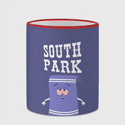 Кружка 3D South Park Полотенчико, цвет: 3D-красный кант — фото 2