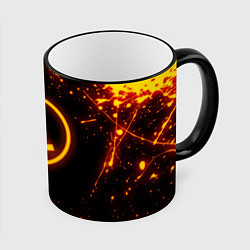 Кружка 3D HALF-LIFE 3, цвет: 3D-черный кант