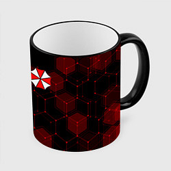 Кружка 3D UMBRELLA CORP, цвет: 3D-черный кант
