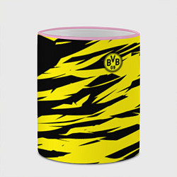 Кружка 3D FC Borussia, цвет: 3D-розовый кант — фото 2