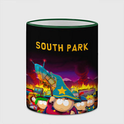 Кружка 3D Южный Парк, цвет: 3D-зеленый кант — фото 2