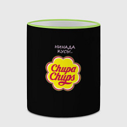Кружка 3D Chupa chups, цвет: 3D-светло-зеленый кант — фото 2