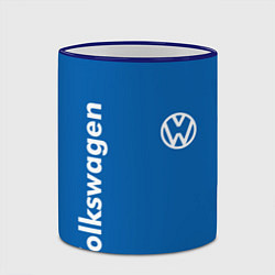 Кружка 3D Volkswagen, цвет: 3D-синий кант — фото 2