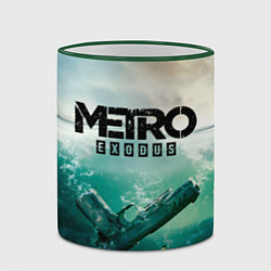Кружка 3D METRO EXODUS, цвет: 3D-зеленый кант — фото 2