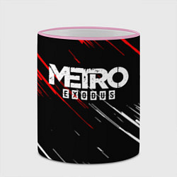 Кружка 3D METRO EXODUS, цвет: 3D-розовый кант — фото 2