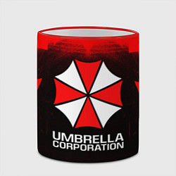 Кружка 3D UMBRELLA CORP, цвет: 3D-красный кант — фото 2