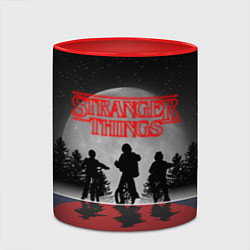 Кружка 3D STRANGER THINGS, цвет: 3D-белый + красный — фото 2